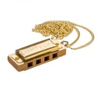 Hohner Little Lady Harmonica Gold with Chain