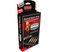 Hohner Marine Band 1896 Harmonica Multipack C D E G A Major - M18965XP