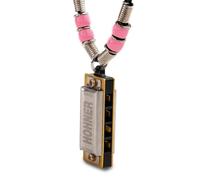 HOHNER MINI HARP PENDANT PINK
