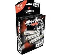 Hohner Rocket C/G/A ProPack 3-Piece Diatonic Harmonica Set