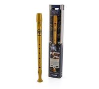 Hohner The Magic Flute C-Soprano Recorder 1 Part Plastic German PB Gold - B9508TMF