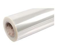 HOHOFILM 50cmx600cm Clear Window Film Safety and Security Anti Shatter UV Protection Glass Film Self-Adhesive
