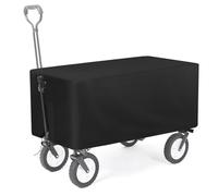 Hohong Camping Trolley Cover 128×62×56cm for MoverX 300L, 500D Heavy Duty Oxford Fabric Waterproof Festival Trolley Cover, Folding Garden Cart Covers
