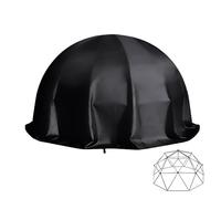 Hohong Climbing Frame Cover Waterproof Customized Size With A Diameter Less Than 2.5m, 500D Heavy Duty Outdoor Dome Climbing Frame Cover, Dome Climber Covers for Outside-Black