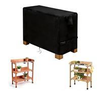 Hohong Garden Potting Table Cover Waterproof 79×39×90cm, 500D | Heavy Duty Outdoor Potting Bench Cover for Plant Work Table, Garden Potting Bench Table Cover All Weather Protection