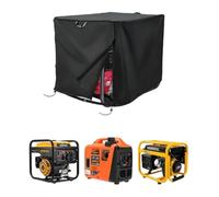 Hohong Outdoor Generator Cover Waterproof 82×62×62 cm, 500D Heavy Duty Generator Protective Cover, Outdoor Portable Covers for Most Generators-Black