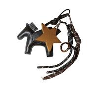 HOHOPEACH Designer Rope Bag Charms for Handbag Y2k Accessories Purse Hanging Ornament Backpack Charm, Black, One size