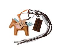 HOHOPEACH Designer Rope Bag Charms for Handbag Y2k Accessories Purse Hanging Ornament Backpack Charm, One Size, Polyester, Crystal