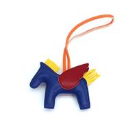 HOHOPEACH Vegan Leather Bag Charms Purse Charms for Handbags Preppy Stuff Designer Cute Keychains for Women Car Accessories, One Size, Artificial Leather, No Gemstone