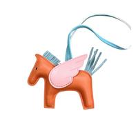 HOHOPEACH Vegan Leather Bag Charms Purse Charms for Handbags Y2k Accessories Cute Keychains for Women, One Size, Artificial leather