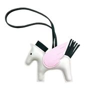HOHOPEACH Vegan Leather Bag Charms Purse Charms for Handbags Y2k Accessories Cute Keychains for Women, White, One Size