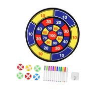 Hohopeti 1 Set Funny Dart Board Kit for Educational Sticky Target Throw for Indoor Activities Enhances Hand Eye Coordination Cartoon Design Fun Puzzle Game for Boys