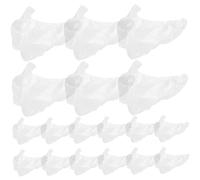 Hohopeti 1000pcs Transparent Plastic Foot Masks Disposable Foot Bath Liners Long Tube Moisturizing Socks Booties for Peeling Moisturizing Care and Shoe Trials