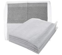 Hohopeti 100pcs Bamboo Charcoal Pet Pee Pads Cage Liners Absorbent Odor Control for Small Pets Rabbits Guinea Pigs Hamsters Training Pads