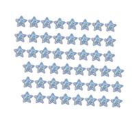Hohopeti 100Pcs Glitter Adhesive Bandages Star Shaped Wound Care Protectors Small Material Sanitary and for All Ages Comfortable Use Any Body Part