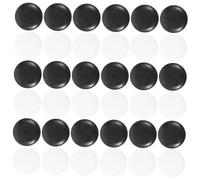 Hohopeti 100pcs Go Chess Pieces Resin Black and White Stones for Board Game Accessories Go Game Beads for Educational Play and Chess Craft Supplies