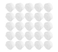 Hohopeti 100pcs Plastic Cosmetic Bottle Stopper Airtight Leakproof Inner Cap for Travel Lotion Bottle Plug