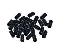 Hohopeti 100pcs Rubber Bottle Pour Spout Covers for Liquor Bottles Dustproof Caps for Measured and Shot Pourers Kitchen and Bar Use Suitable for Restaurants Pubs Coffee Shops Wine Clubs