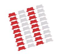 Hohopeti 100pcs Scale Racing Track Barriers for DIY Drift Course Quick Assembly for Road Safety Simulation