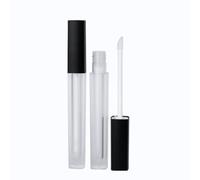 Hohopeti 10pcs 4.5ml Small Lip Gloss Bottles Matte Square Empty Lip Gloss Tubes for Makeup Storage and Travel Use