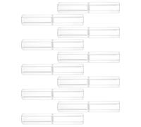 Hohopeti 10pcs Acrylic Hexagonal Pen Case Holder Sl legant Lightweight Pen Display Storage Box for Workspace Desk Use, for Students and Professionals