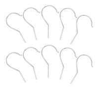 Hohopeti 10pcs Adjustable Metal Mannequin Hanger Hooks for Clothes Racks, Small Replacement Hooks for Retail Display and Garment Presentation in Clothing Stores