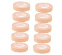 Hohopeti 10Pcs Breathable Skin Color Guzheng Finger Adhesive Tape for Adults and Tearable Protective Tape for Chinese Zither and Pipa Players Flexible Allergy Finger Pick Fixing Strips