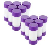 Hohopeti 10pcs Dog Sound Maker Replacement Squeakers Plastic Noise Maker Inserts for Pet Repair Versatile Purple Squeaky Reed for Dog and Cat