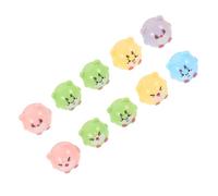 Hohopeti 10pcs Friction Powered Pull Back Car for Party Favors Adorable Mini Animal Design Educational Plaything for Brain Development