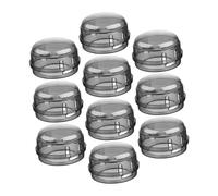 Hohopeti 10pcs Gas Stove Knob Covers Safety Button Protective Covers for Kitchen Stove Childproof Oven Knob Shields