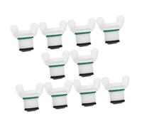 Hohopeti 10Pcs Hot Water Bottle Cap Replacement Plugs with White Rubber Stopper for Hot Water Sack Hand Warmer Bag Stopper Leakproof Seal for