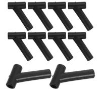 Hohopeti 10pcs Kite Repair Accessories Plastic Kite Making Supplies 3-way Rod Adapters 2.16x1.10x0.39in Weather Resistant Plastic Versatile Compatibility Effortless Installation Outdoor Fun