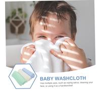 Hohopeti 10pcs Muslin Burping Cloths Soft Cotton Washcloths for Newborns Essentials Gentle Absorbent Necessities with Mixed Colors for Daily Use