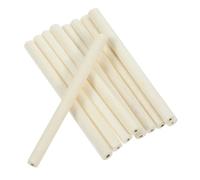 Hohopeti 10pcs Natural Edible Parrot Chew Stick Wooden Bird Chewing Toy for Hamsters Rabbits and Parakeets Safe Foraging Toy for Small Pets