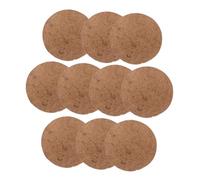 Hohopeti 10Pcs Natural Palm Pigeon Nest Pads Breathable Coconut Bedding for Bird Eggs and Pet Rest Comfortable and Moisture-resistant Nesting Mats for Pigeons and Small Birds