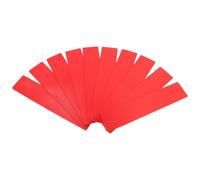 Hohopeti 10pcs Portable Spot Markers Red Soccer Training Markers Basketball Court Marking Kit Tennis Court Sports Training Carpet Pads for Football and Activities