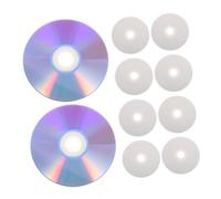 Hohopeti 10pcs Printable Dvd-r Blank Discs with High Storage Capacity and Versatile Compatibility for Video Storage and Home Entertainment, Writable Recordable Plastic Media