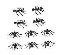 Hohopeti 10Pcs Realistic Halloween Prank Props Imitation Insects for Trick Treat Bags Home Decor Party Favors for Scaring Friends Adding Fun to Your Halloween