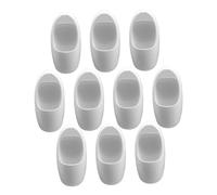 Hohopeti 10pcs Scale Miniature Public Restroom Scene Props Compact Building Model for Tables and Architectural Displays
