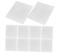 Hohopeti 10pcs Transparent Pen Drawing Mat Clear PVC Tracing Board for Printing Pen Accessories High Visibility Craft Template for Precise DIY Painting and Creative Art