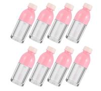 Hohopeti 10pcs Transparent Small Lip Gloss Bottles Pack Refillable Plastic Containers for Lip Balm Lightweight Portable Tubes for Women Travel and DIY Makeup