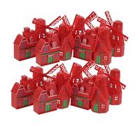 Hohopeti 10pcs Vintage Mini Dutch Windmill Statue Plastic Fairy Garden Accessories Farmhouse Charm Miniature Buildings for Home Office Decorative Display