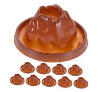 Hohopeti 10pcs Volcano Model Kit Educational Erupting Volcano for Science Experiments for Adults Teaching Geography and Hands Learning