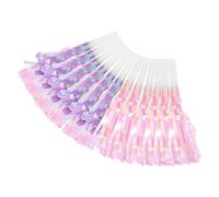 Hohopeti 12pcs Colorful Party Blowers Noisemakers Whistles Small Blow Horns for Birthdays Weddings Carnivals Sporting Events Party Favors Paper Plastic Safe