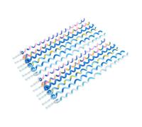 Hohopeti 12pcs Hair Braiding Twisting Clips DIY Hair Styling Accessories for Thick and Thin Spiral Braiders for Bangs Ponytails Curly and Braided