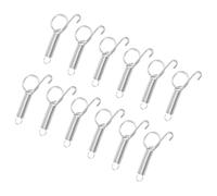 Hohopeti 12pcs Pet Cage Supplies Spring-latch Hooks Rabbit Cage Door Hooks for Birdhouse