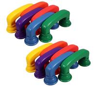 Hohopeti 12Pcs Reading Whisper Phone Set, Plastic Educational Phones Receiver 6 Colors, Early Learning Speech Therapy for Babies and