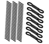 Hohopeti 150PCS Chick Leg Bands with Elastic Spraddle Support for Splay Correction and Lameness Treatment Flexible for Newborn Poultry Quick Identification and Comfortable Fit for Healthy