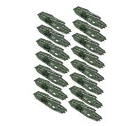 Hohopeti 15pcs Aircraft Carrier Model Ship Simulated Boat Educational Military Warship Figurine for Interactive Family Play and Realistic Naval Decoration