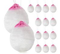 Hohopeti 15pcs Large U-shape Propane Lantern Mantles Rayon Gaslight Wick Covers for Outdoor Camping and Portable Gas Lamps Lightweight Replacement for Gas Lanterns